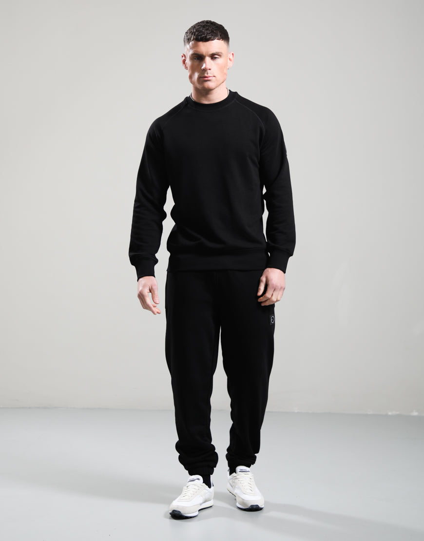 Marshall Artist SIREN CREW NECK SWEAT // BLACK