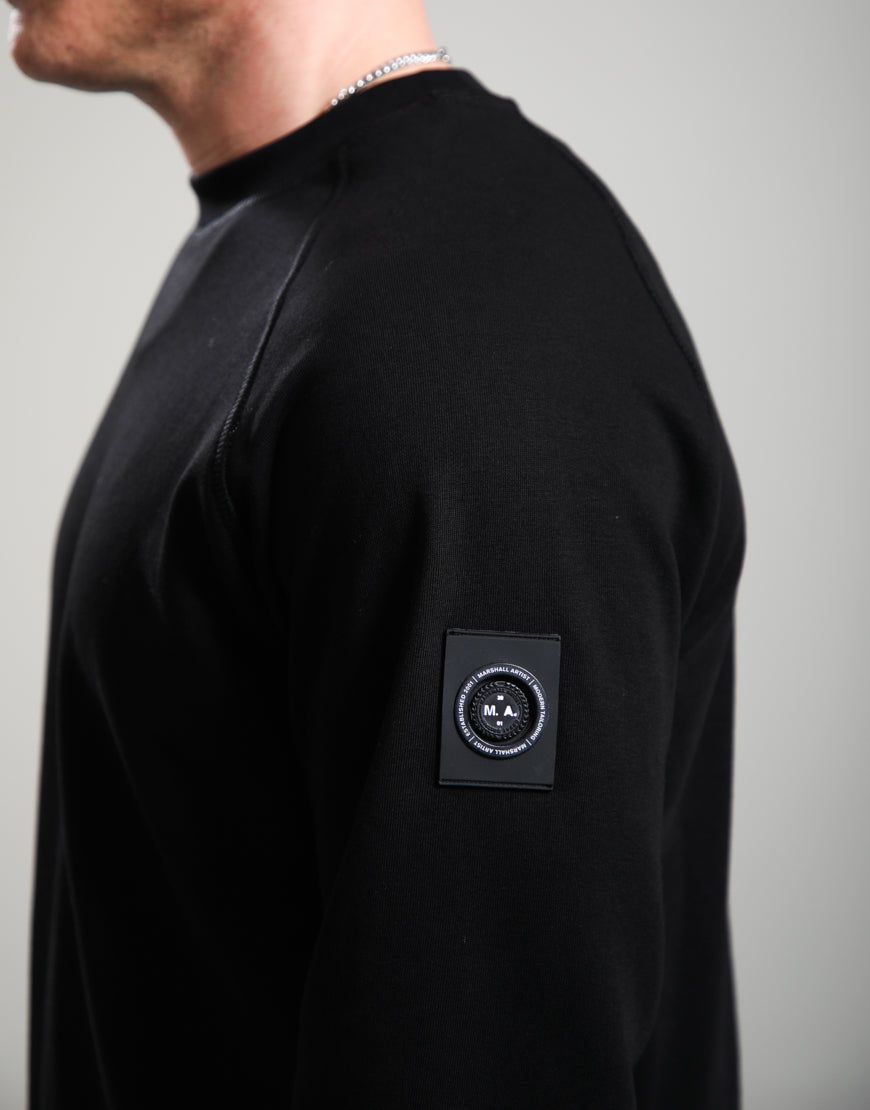 Marshall Artist SIREN CREW NECK SWEAT // BLACK