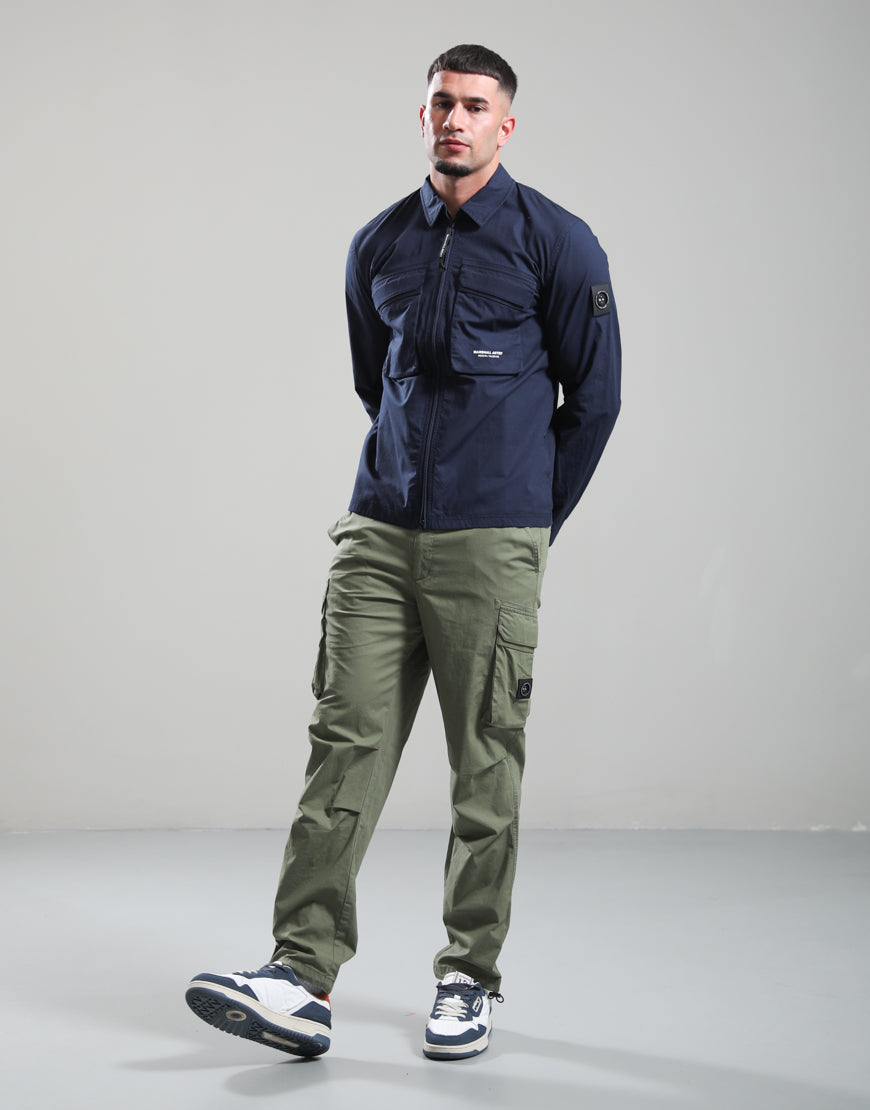 Marshall Artist Terrain Overshirt // Navy