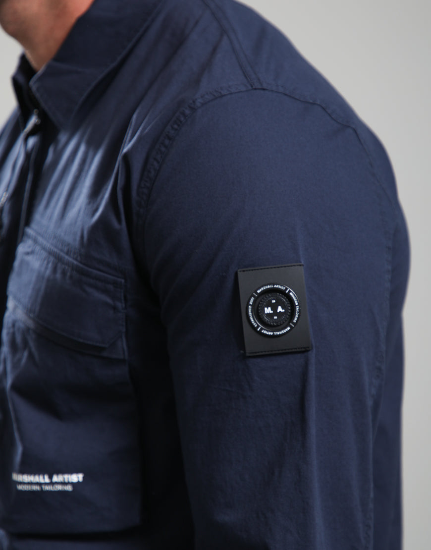 Marshall Artist Terrain Overshirt // Navy