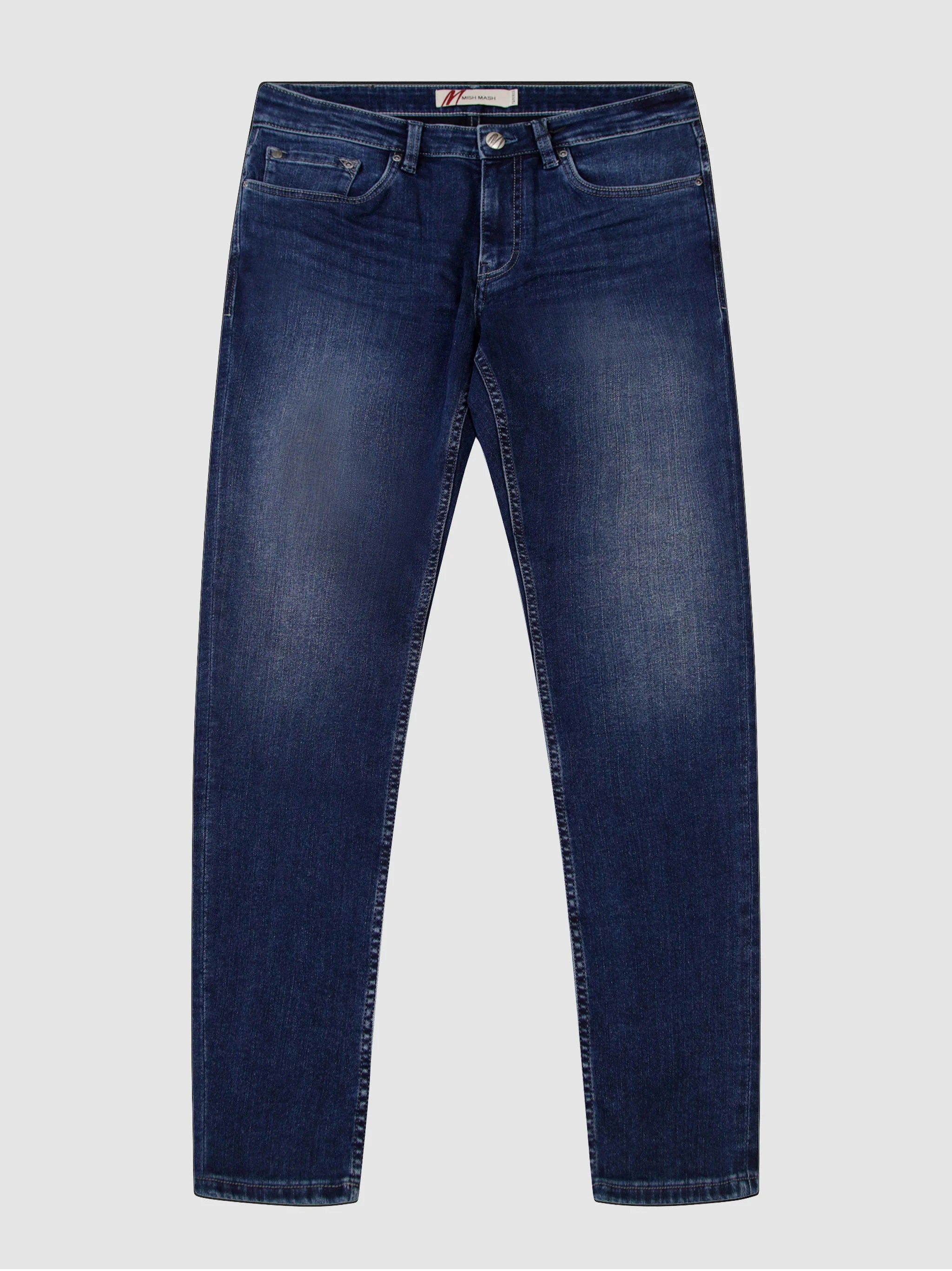 Mish Mash 1984 Tapered Fit Mirage Mid Denim Jean