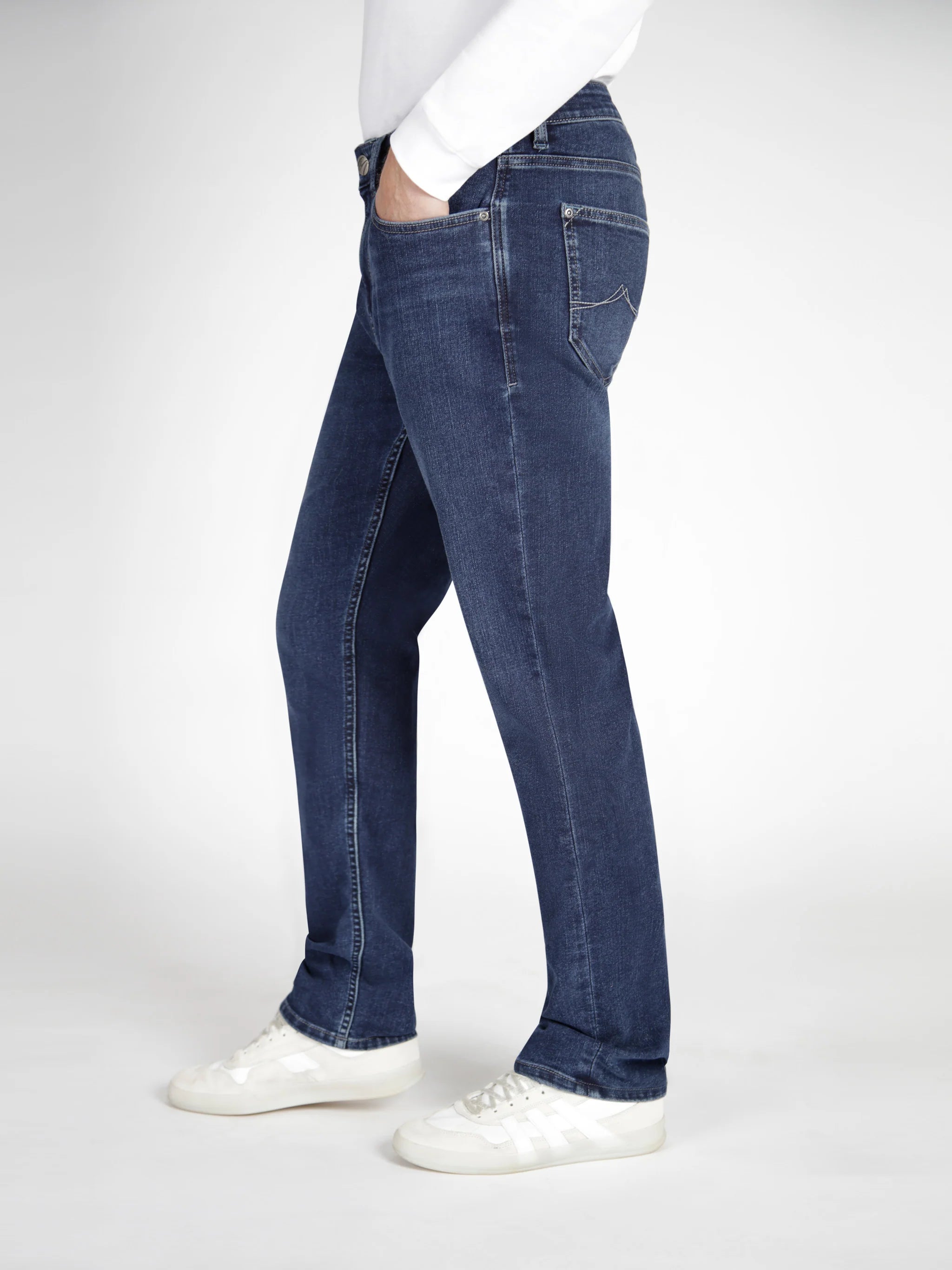 Mish Mash 1984 Tapered Fit Mirage Mid Denim Jean