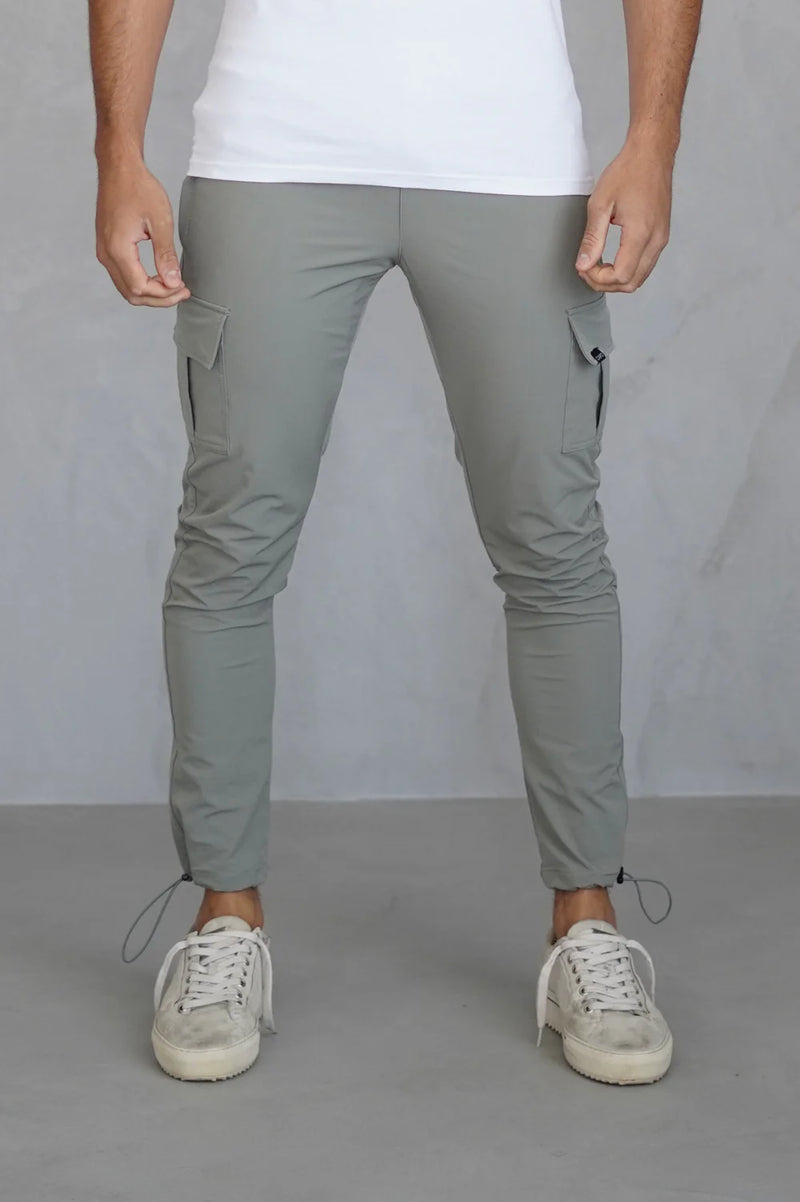 CAPO UTILITY CARGO PANT TOGGLE V2 - COLOUR LIGHT GREY