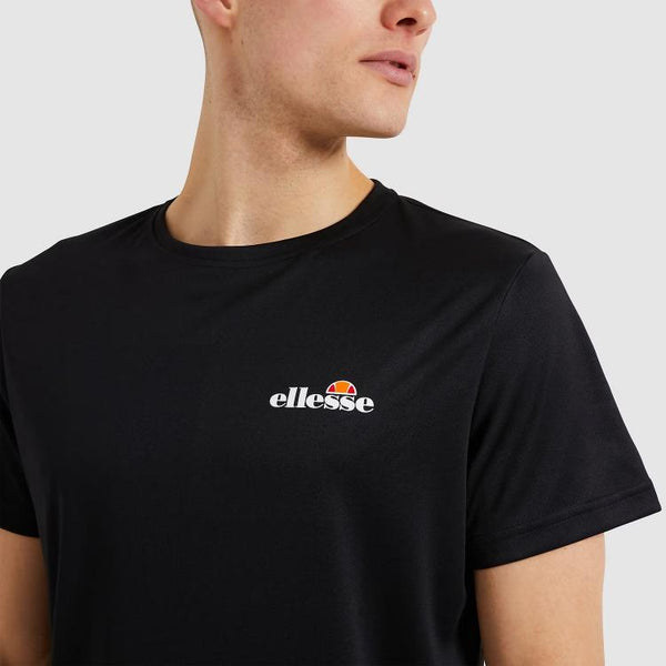 Ellesse Men's Malbe Stylish Classic Sport T-Shirt - Black