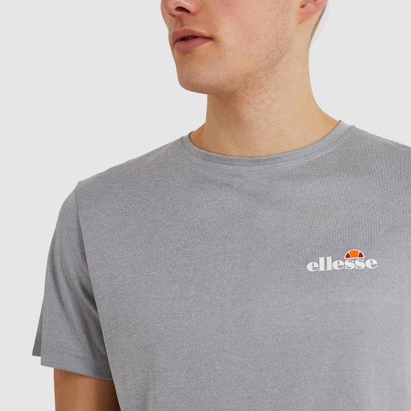 Ellesse Men's Malbe Stylish Classic Sport T-Shirt - GREY MARL