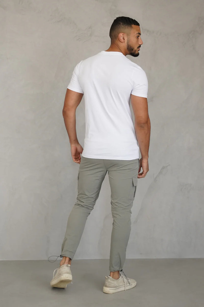 CAPO UTILITY CARGO PANT TOGGLE V2 - COLOUR LIGHT GREY