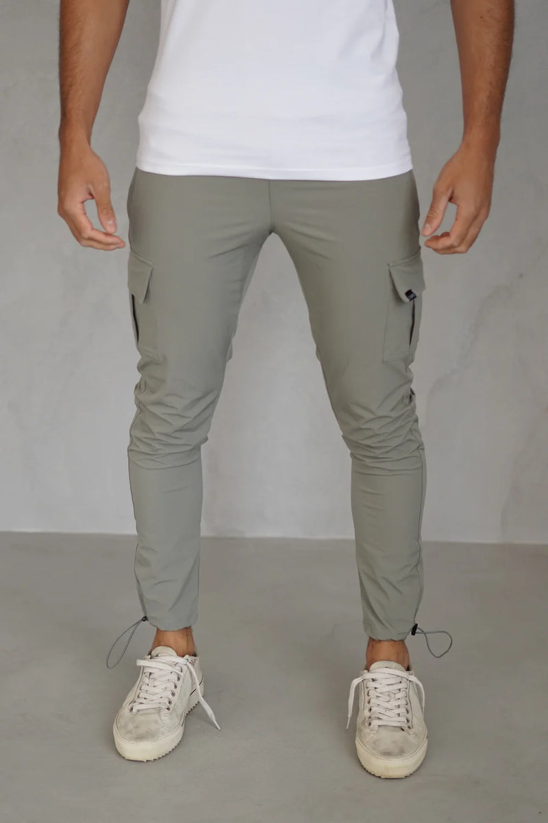 CAPO UTILITY CARGO PANT TOGGLE V2 - COLOUR LIGHT GREY