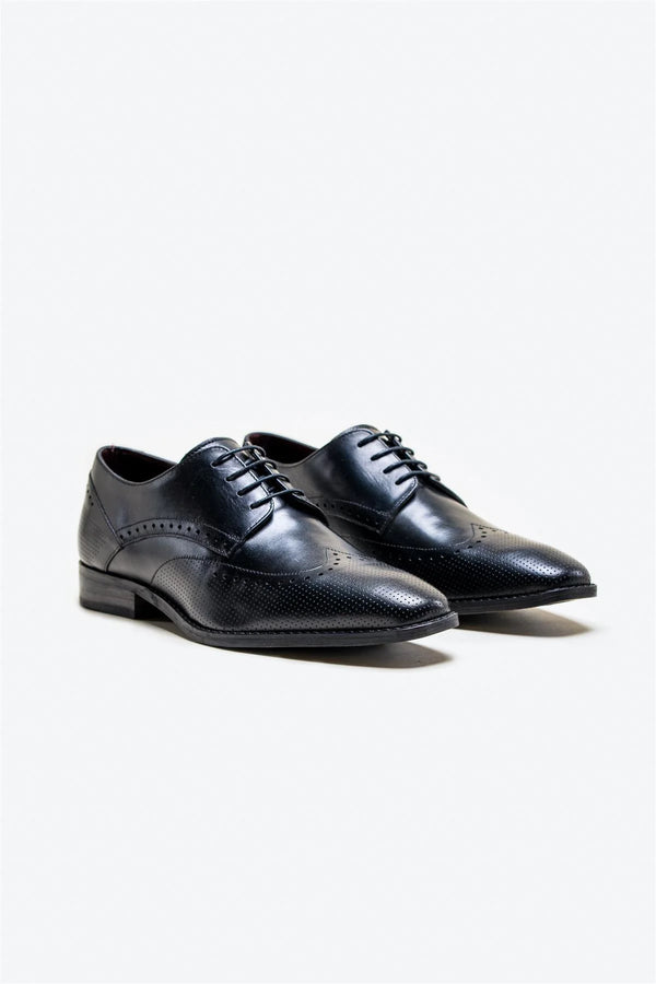 House of Cavani Lisbon Classic Shoes - BLACK