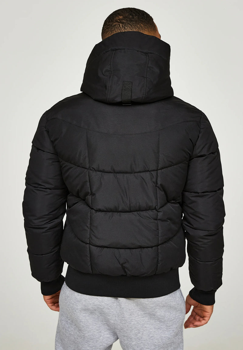 Kings will dream korley reflective store puffer jacket black