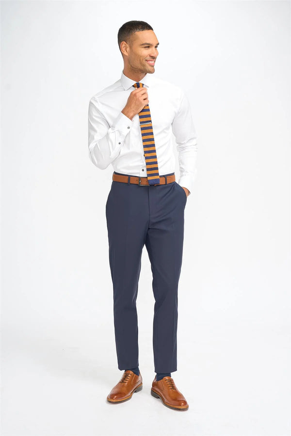 House of Cavani Malibu Trouser - Navy Blue