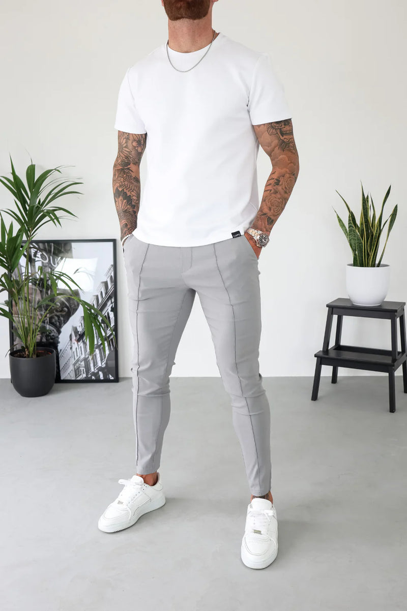Capo SMART ACTIVE STRETCH Trouser PANT - Grey
