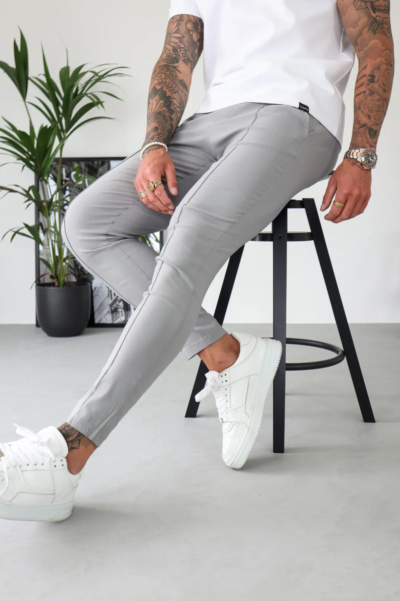 Capo SMART ACTIVE STRETCH Trouser PANT - Grey