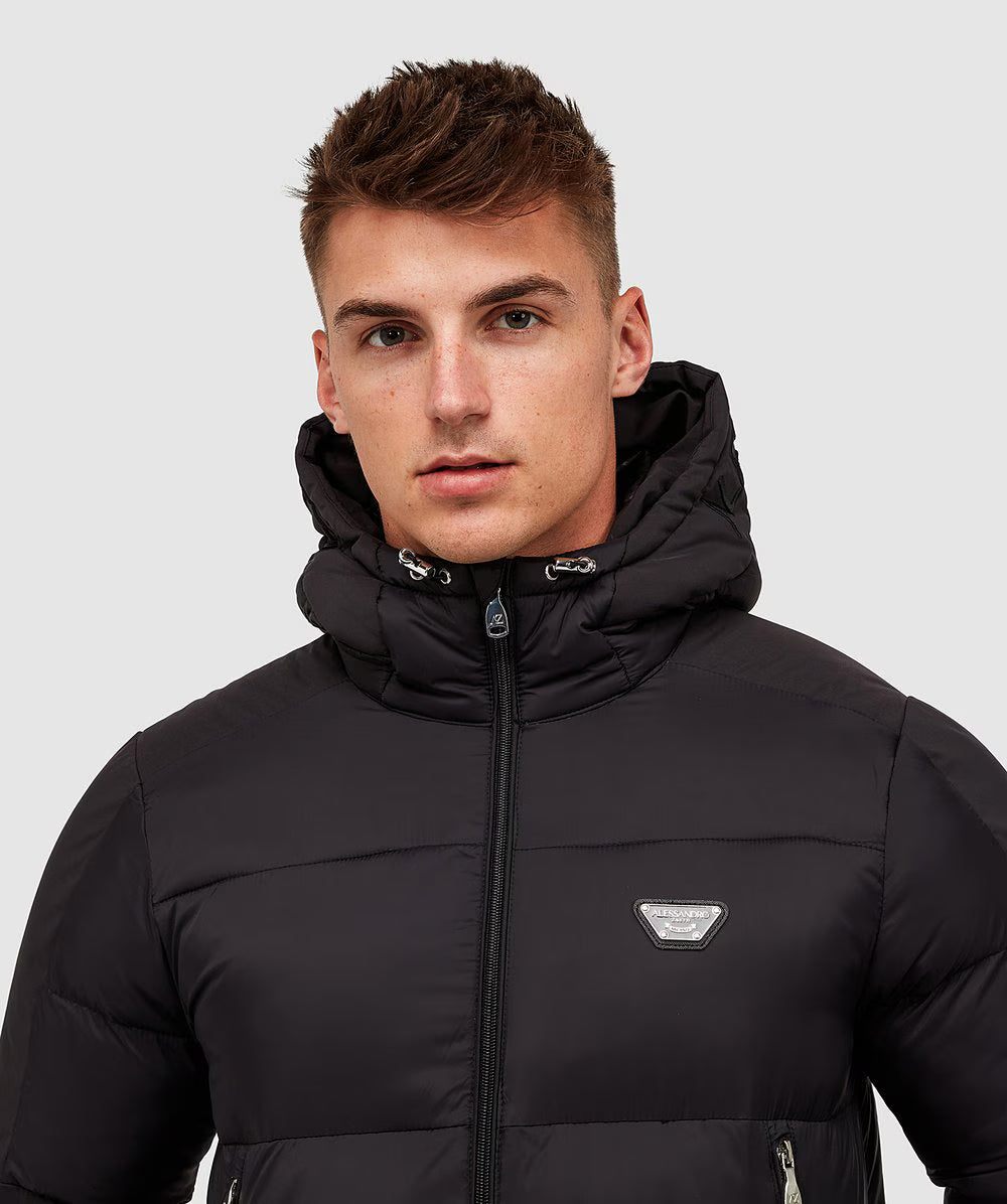 Alessandro Zavetti Nevori Puffer Jacket - Black
