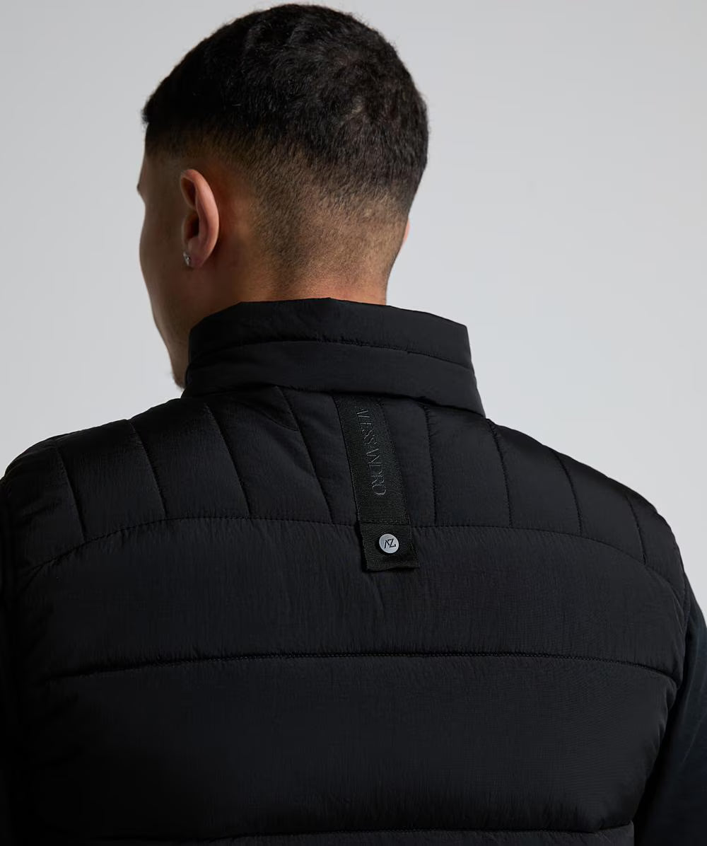 Alessandro Zavetti Mazetti Gilet JET BLACK