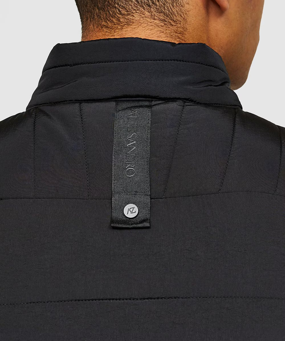 Alessandro Zavetti Mazetti Gilet JET BLACK