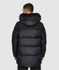 Alessandro Zavetti Marchetti Puffer Parka Jacket JET BLACK