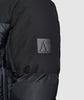 Alessandro Zavetti Marchetti Puffer Parka Jacket JET BLACK