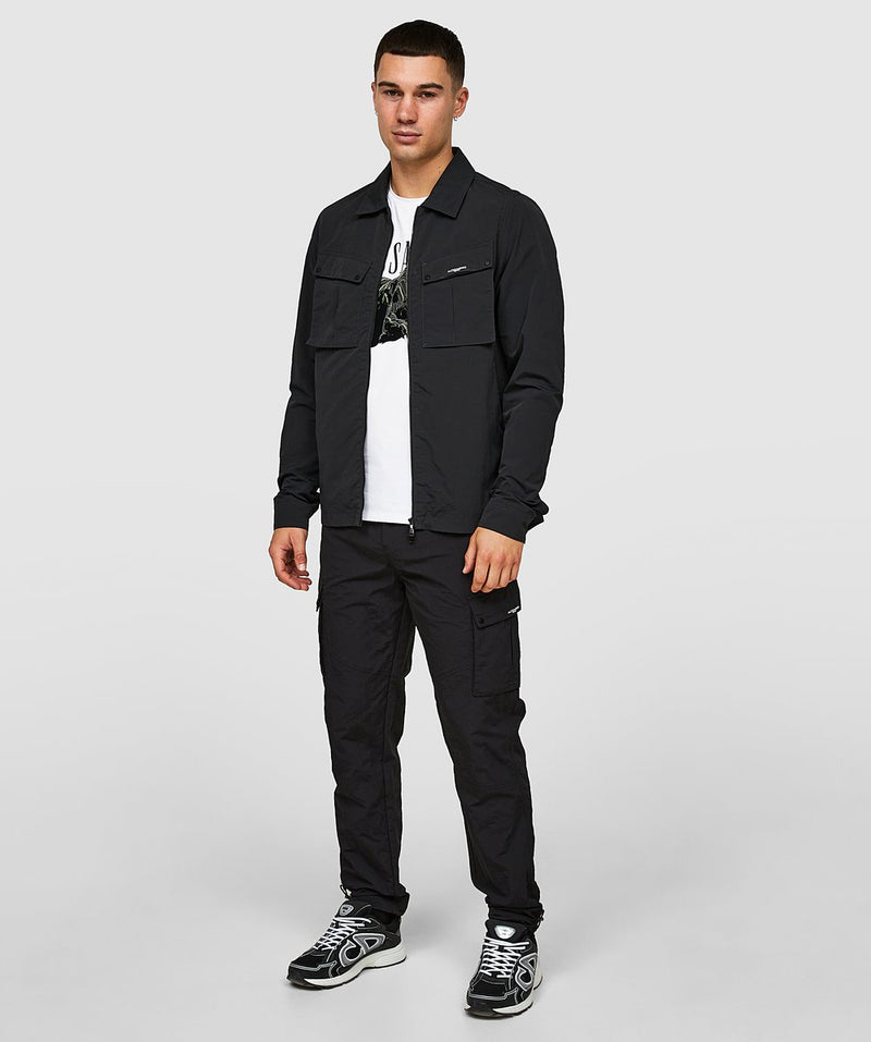 Alessandro Zavetti Fiorenzo Cargo Pant JET BLACK