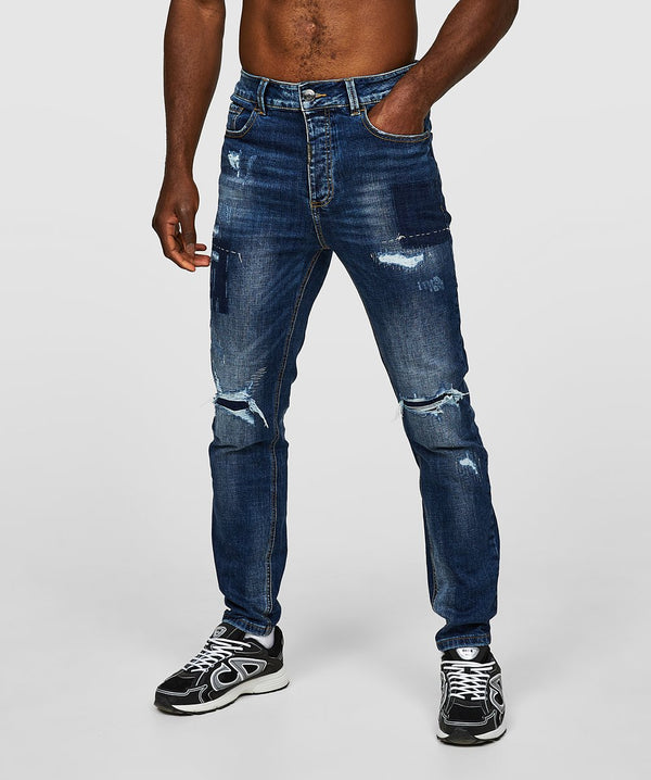 Alessandro Zavetti Pastini Loose Carrot Fit Denim Jean