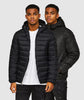 Alessandro Zavetti Pirozzi Reversible Windbreaker JET BLACK / JET BLACK AOP