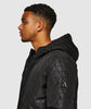 Alessandro Zavetti Pirozzi Reversible Windbreaker JET BLACK / JET BLACK AOP