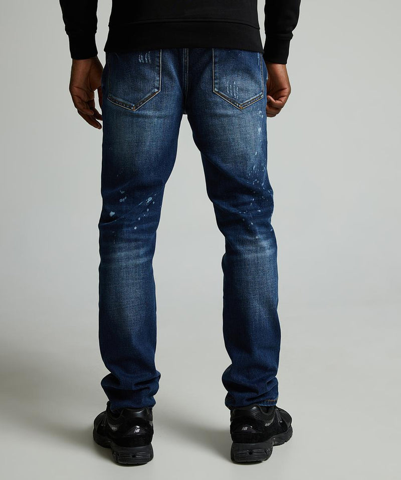 Alessandro Zavetti Remergio Mid Wash Loose Denim Jean