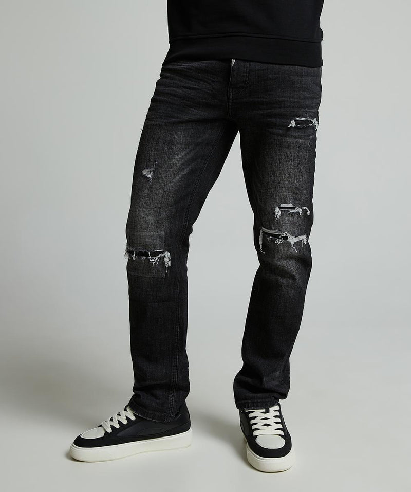 Alessandro Zavetti Pacelli Loose Stacked Fit Denim Jean