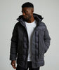 Alessandro Zavetti Conchiglia Puffer Parka Jacket ASPHALT GREY