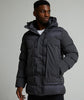 Alessandro Zavetti Conchiglia Puffer Parka Jacket ASPHALT GREY