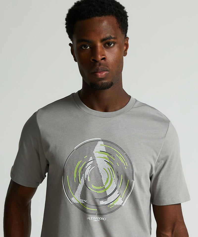 Alessandro Zavetti Centro T-Shirt GRIFFIN / WHITE / LIME