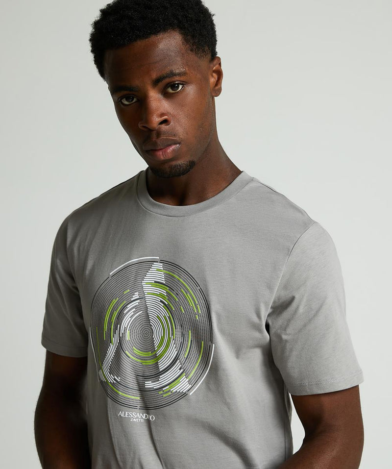 Alessandro Zavetti Centro T-Shirt GRIFFIN / WHITE / LIME