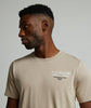 Alessandro Zavetti Montanelli T-Shirt COBBLESTONE / WHITE / JET BLACK