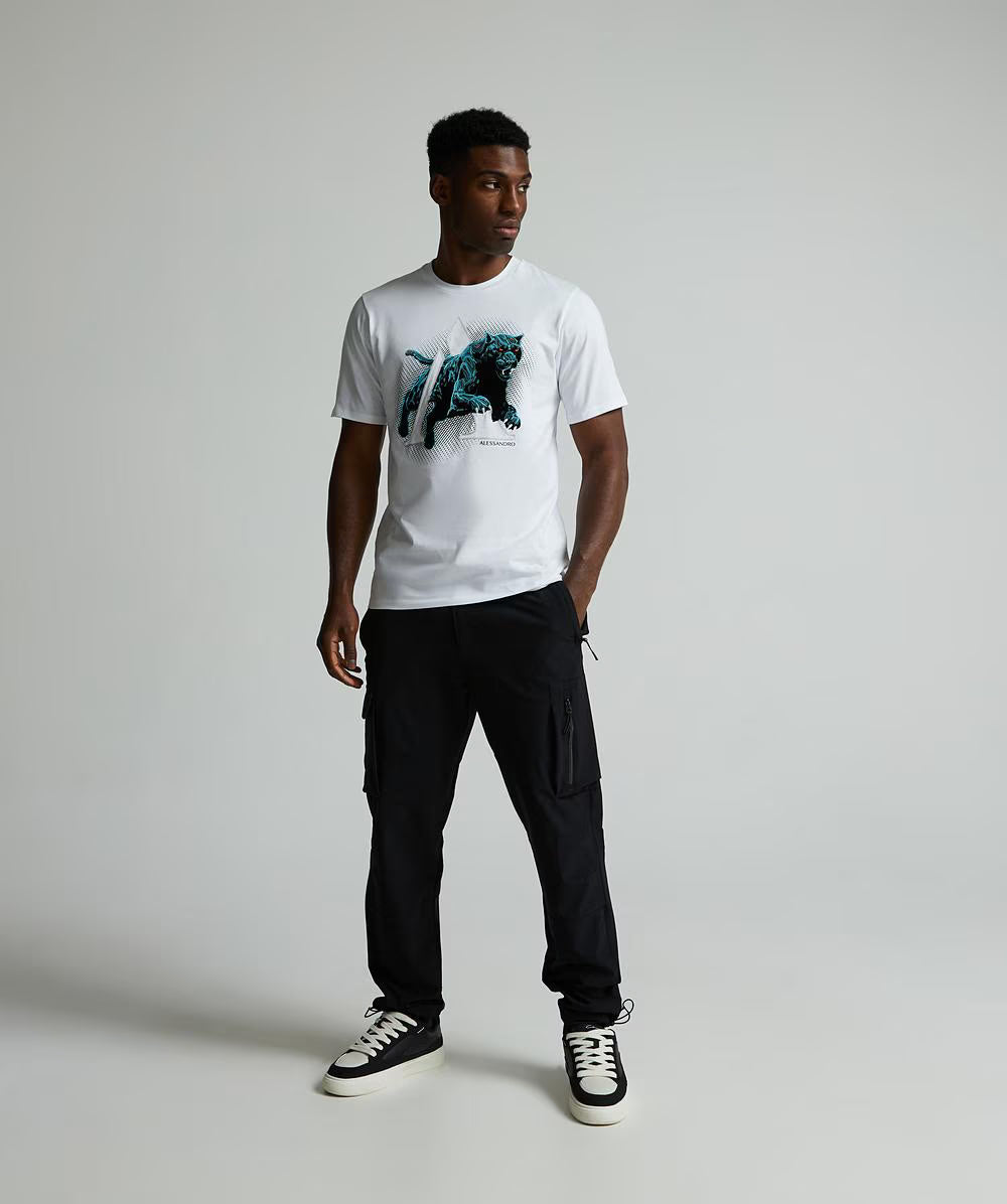 Alessandro Zavetti Sciopero 2.0 T-Shirt OPTIC WHITE