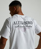 Alessandro Zavetti Montanelli T-Shirt WHITE / JET BLACK / LILAC
