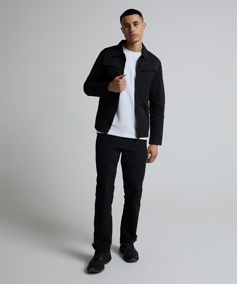 Alessandro Zavetti Flotiro Tech Overshirt BLACK