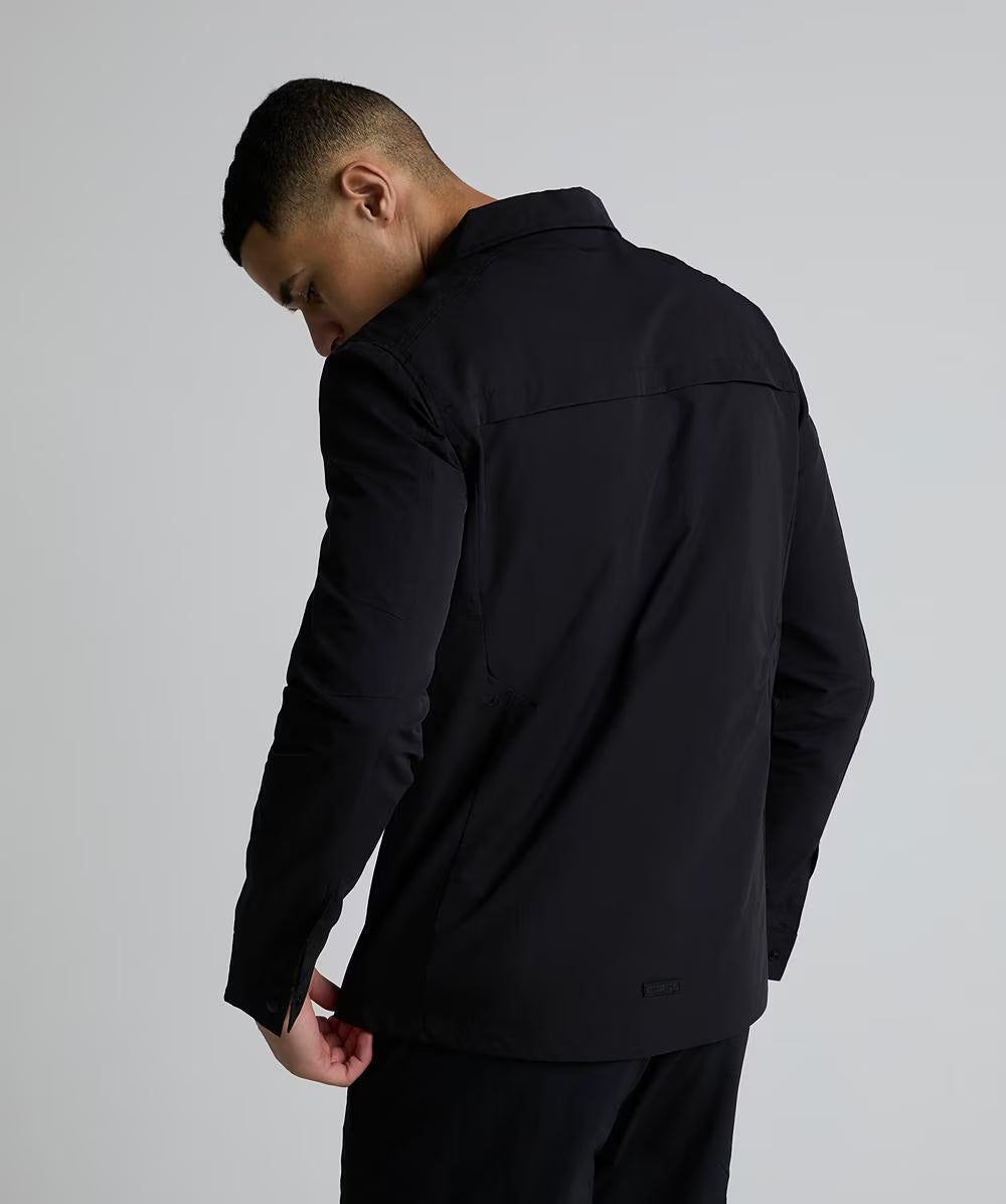 Alessandro Zavetti Flotiro Tech Overshirt BLACK