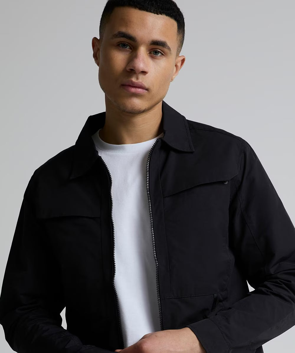 Alessandro Zavetti Flotiro Tech Overshirt BLACK