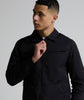 Alessandro Zavetti Flotiro Tech Overshirt BLACK