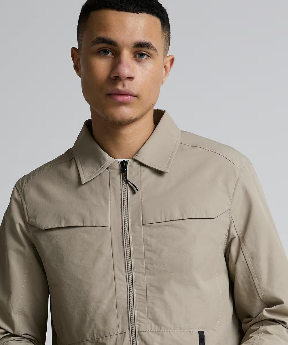 Alessandro Zavetti Flotiro Tech Overshirt SILVERSCAPE