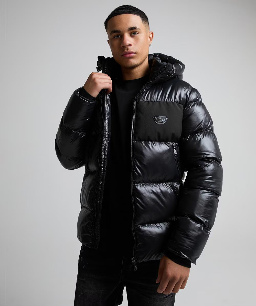 Alessandro Zavetti Necatrio Puffer Jacket JET BLACK