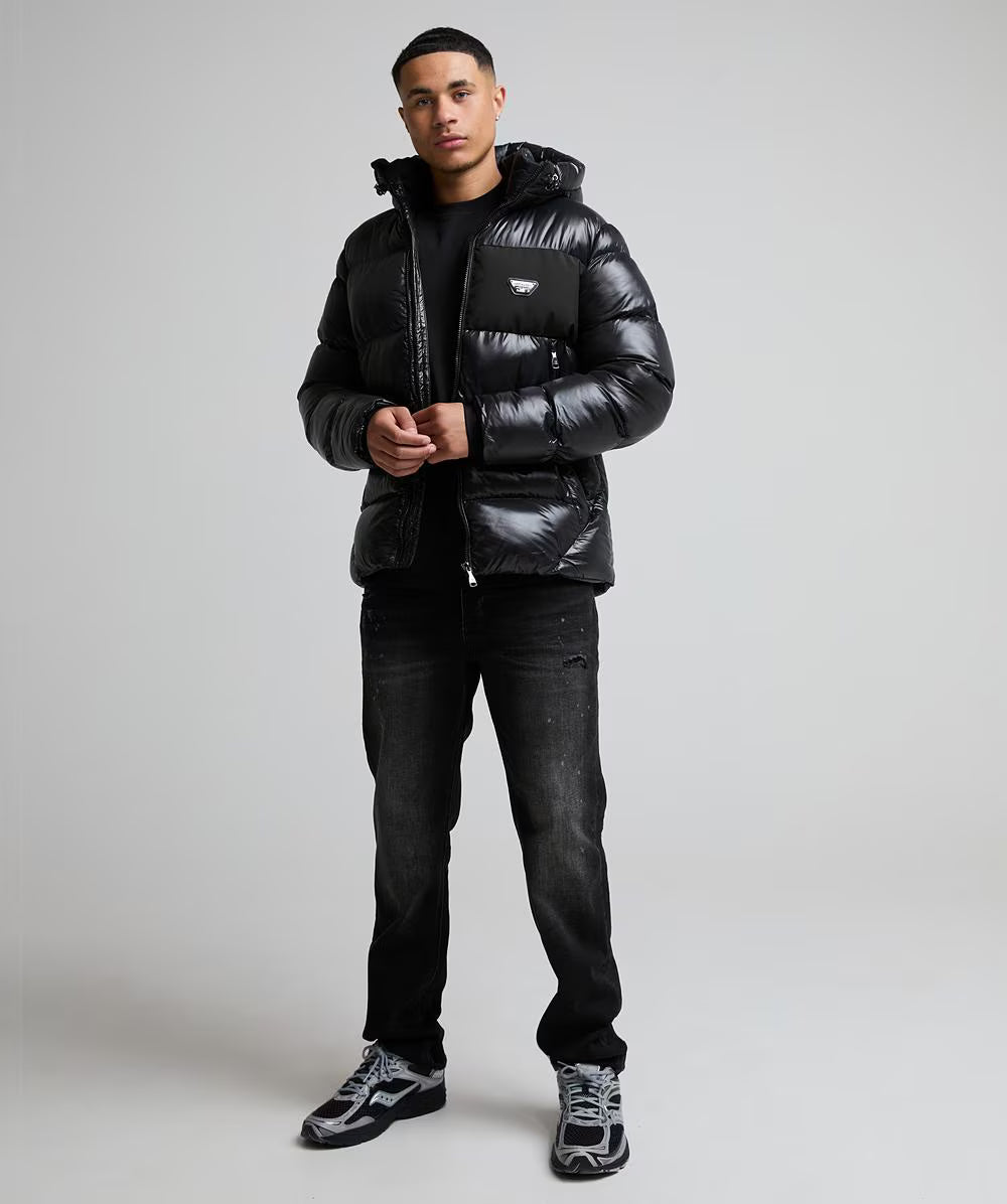 Alessandro Zavetti Necatrio Puffer Jacket JET BLACK