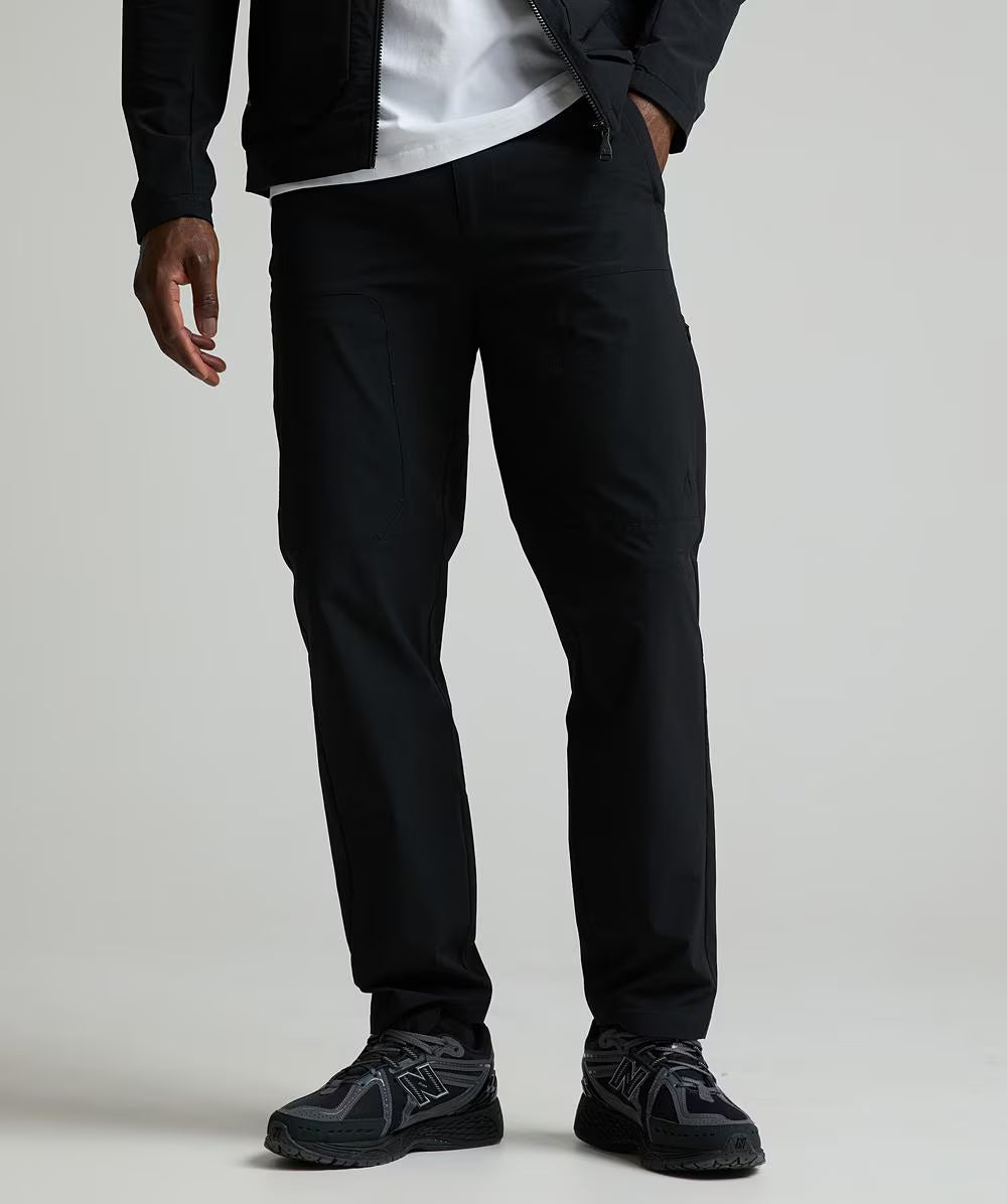 Alessandro Zavetti Rossano Woven Cargo Pant JET BLACK