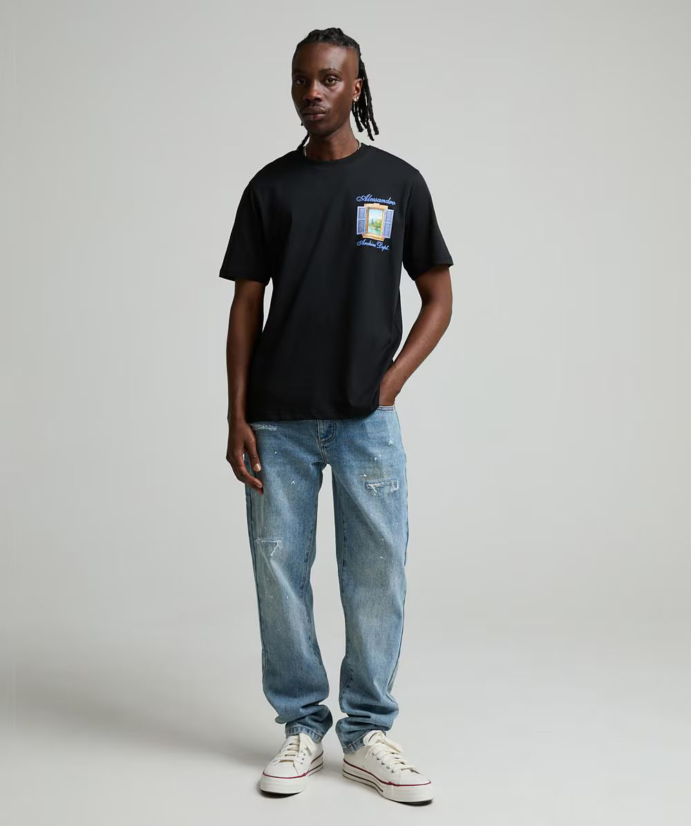 Alessandro Zavetti Ventana T-Shirt BLACK
