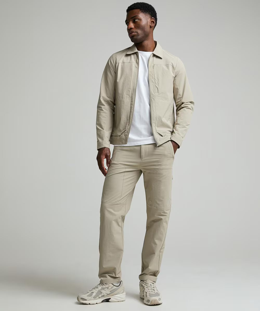 Alessandro Zavetti Rossano Woven Cargo Pant SILVERSCAPE BEIGE