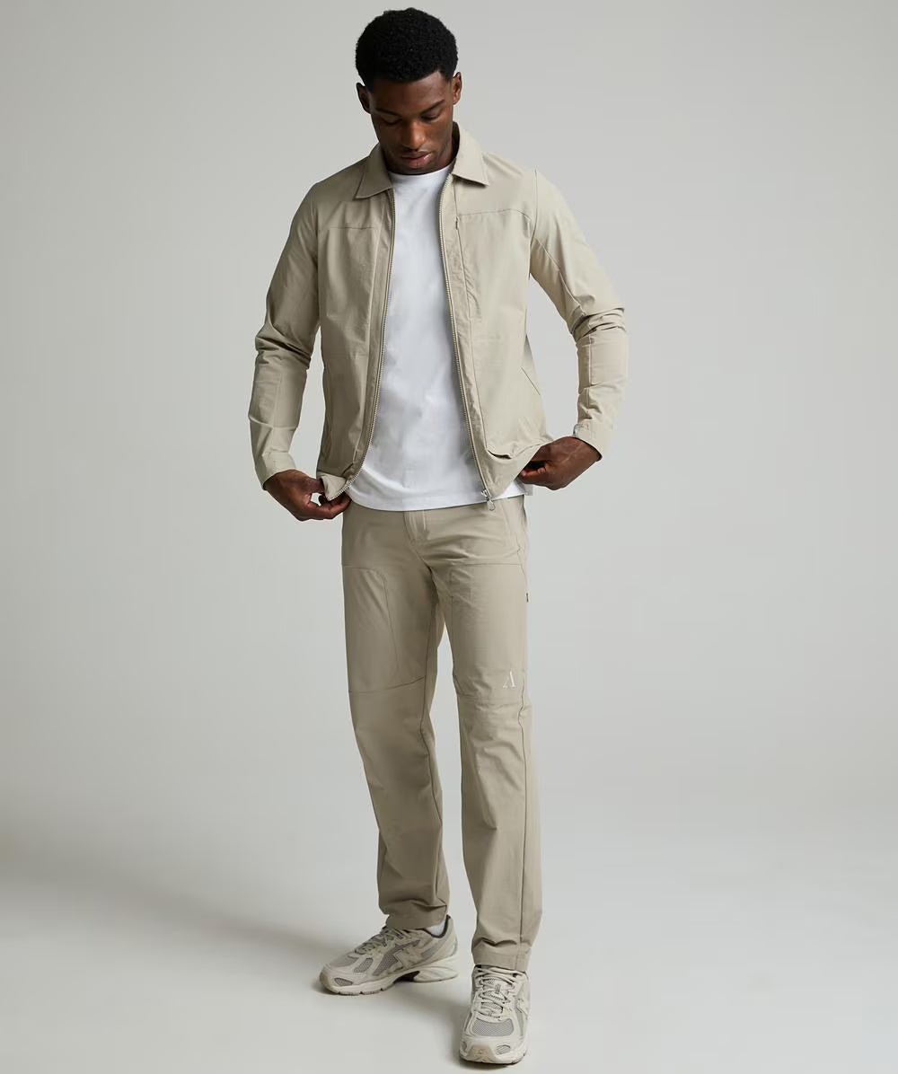 Alessandro Zavetti Rossano Woven Overshirt SILVERSCAPE Beige