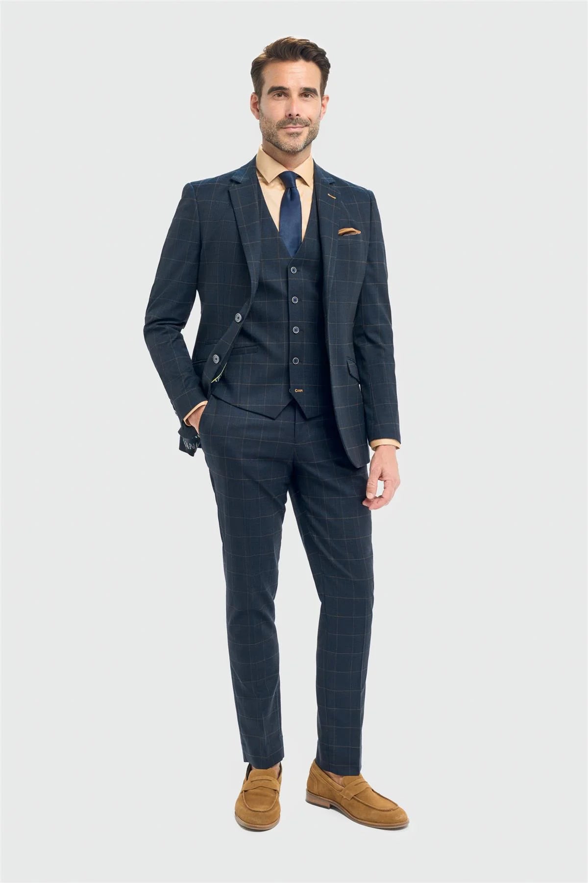 House of Cavani Torino Navy Blazer