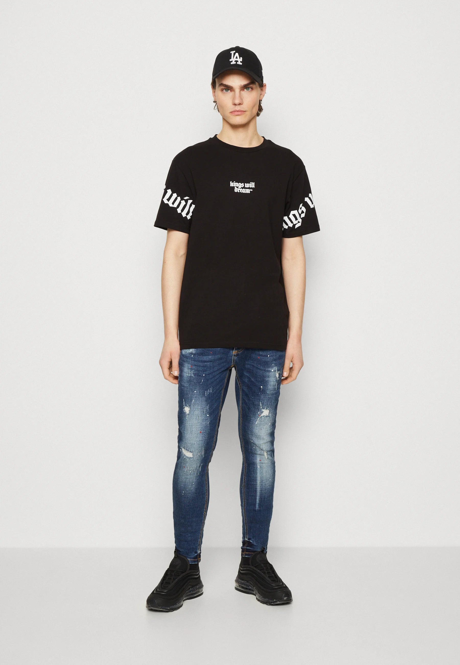 Kings Will Dream STALHAM Jeans Skinny Fit New BLUE WASH