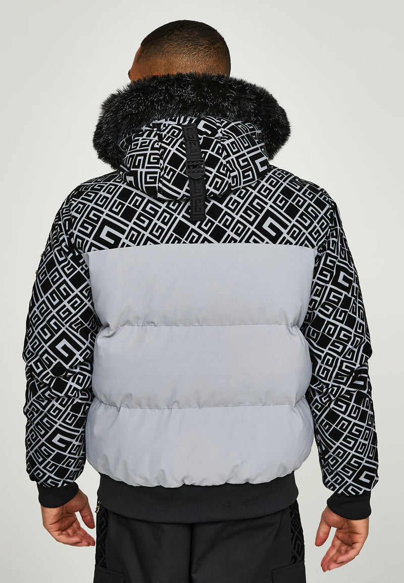 Glorious Gangsta LAVIN SHORT PUFFER JACKET Winter - Grey