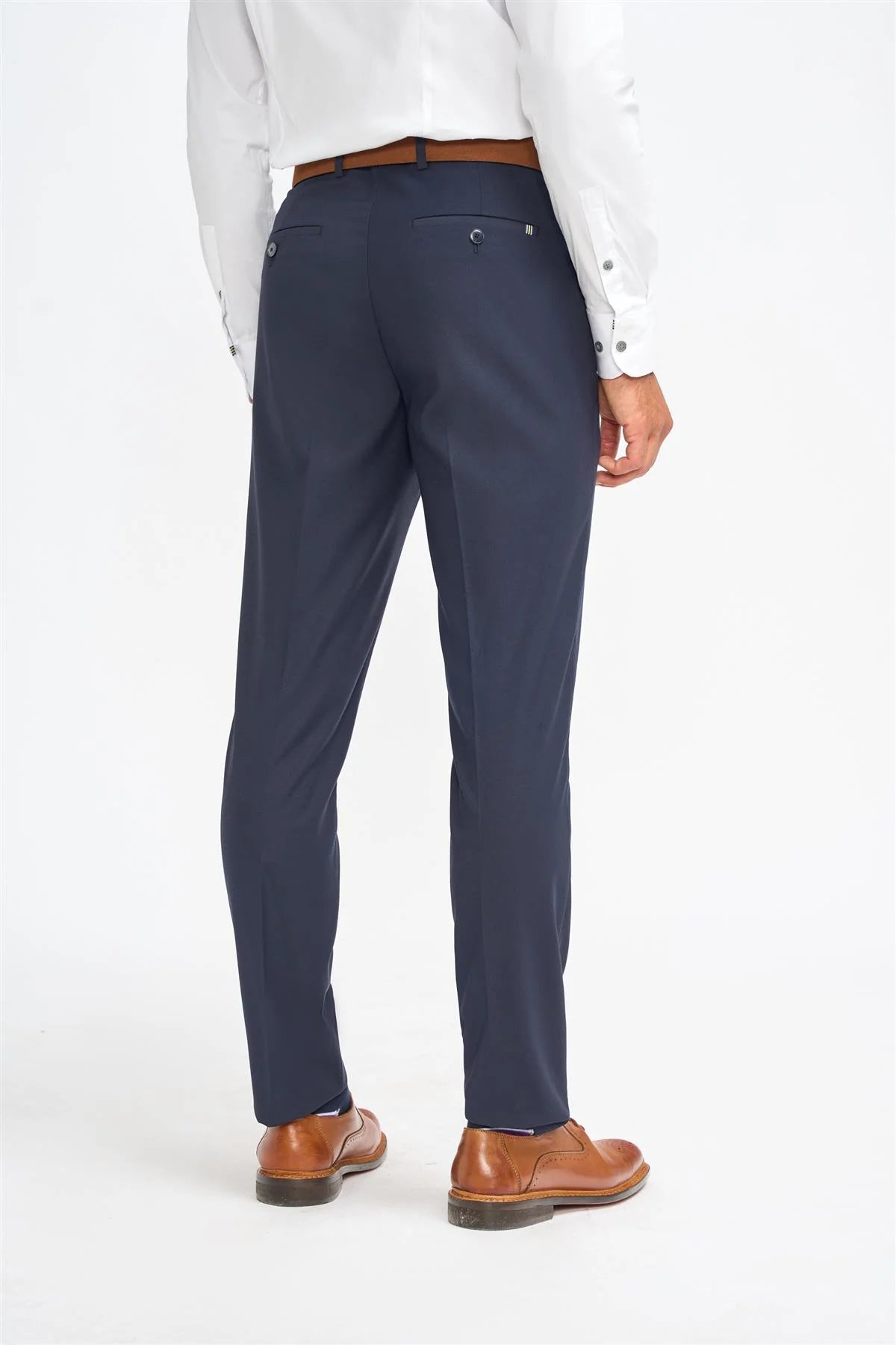 House of Cavani Malibu Trouser - Navy Blue