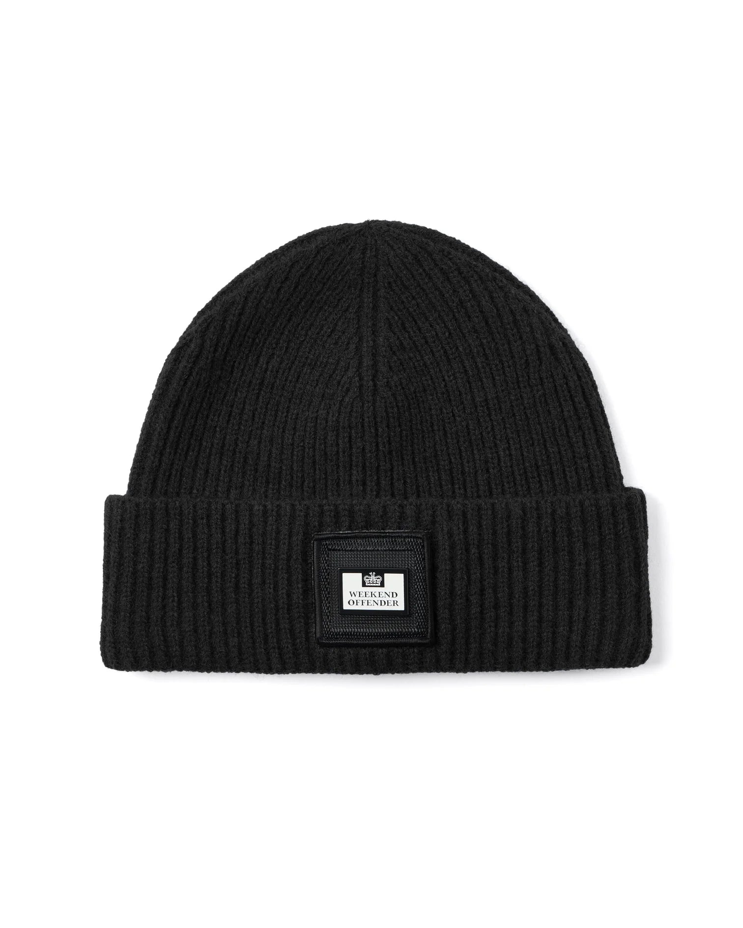 Weekend Offender Palmyra Rib Beanie - BLACK